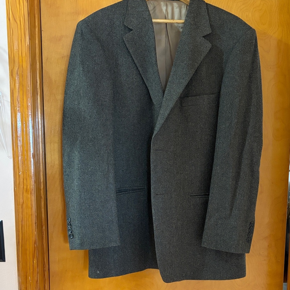 Oscar de la Renta Charcoal Blazer